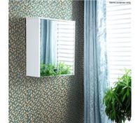 2 Door Mirrored Bathroom Cabinet