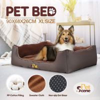 Large Size Pet Dog Cat Bed Mattress Puppy Pad Mat Washable Kitten Cushion