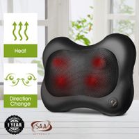 Shiatsu Massage Pillow Massager Cushion Home Car Body Back Neck Knead Massaging