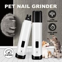 Electric Rotary Nail Trimmer Grinder Clippers Dog Cat Nail Filing Tool