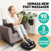 HOMASA Acupuncture Foot Massager Reflexology Massage Machine