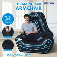 Bestway Inflatable Lounge Armchair Air Sofa Couch Camping Beach Chair