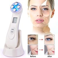 Rejuvenate Skin 5-in-1 Galvanic EMS RF therapy Wave and Microvibration facial device