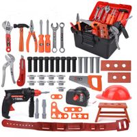 47PCS Construction Toy Children's Toolbox Engineer Simulation Repair Tools Age3+