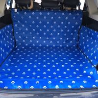 600D Oxford Cloth Printing Waterproof Pet Dog Cat Car Trunk Cover Pet Blanket