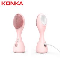 Electric face cleansing brush Silicone USB facial cleansing brush Skin care cleanine machine IPX6 waterproof
