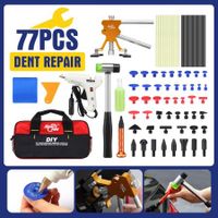 Professional 77 Pieces PDR Paintless Dent Repair Tool Kit Car Dent Removal Puller