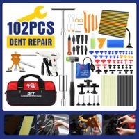 Professional 102 Pieces PDR Paintless Dent Repair Tool Kit Car Dent Removal Puller