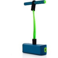 First Foam Pogo Jumper for Kids Fun and Safe Pogo Stick, Durable Foam and Bungee Jumper for Ages 3 and up Toddler Toys, Supports up to 250lbs (Blue)