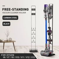 Dyson Vacuum Stand Rack Cleaner Accessories Holder Free Standing V6 V7 V8 V10 V11 V12 V15 Black