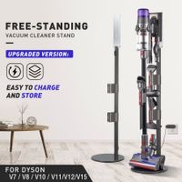 Freestanding Vacuum Stand Rack Cleaner with Wire Organiser Dyson V6 V7 V8 V10 V11 V12 V15