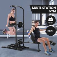 9 In 1 Power Tower with Pull UP Dip Station Bench