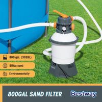 Bestway Flowclear Sand Filter Pump 800 Gal (3028L) for Above Ground Swimming Pool
