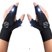 LED Flashlights Gloves Perfect for Handyman, Camping, Fishing