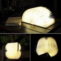 Folding LED Nightlight Creative LED Book Light Lamp