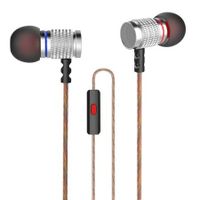 KZ EDR2 Mega Bass In-Ear HiFi Earphones with Microphone Support Handsfree Calls 3.5mm Gold Plated Jack 1.2m Length Cord