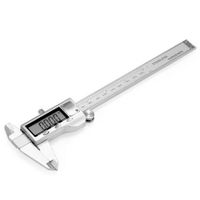 Digital Stainless Steel Metal Vernier Caliper Micrometer Gauge Measurement Tool