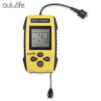 Outlife 0.7 - 100M 200KHz Fish Finder Sonar Alarm Transducer