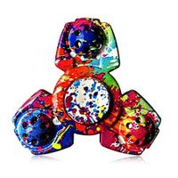Colorful Triangular ADHD Adult Fidget Spinner Funny Stress Reliever Relaxation Gift