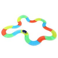 NO.298 220PCS Racing Car Glow Twister Racing Tracks