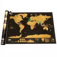 High Quality Travel Map World Edition Travel Life