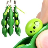 Anti-stress Plastic Funny Beans Pea Decompress Toys Super Funny