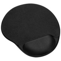 Mouse Pad with Gel Wrist Rest and Non-Slip PU Base