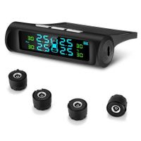 ZEEPIN C240 Tyre Pressure Monitoring System Solar TPMS with 4 External Sensors