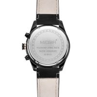 MEGIR 3016 Male Quartz Watch Chronograph 24 Hours Display Luminous Wristwatch