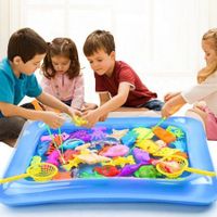 Magnetic Fishing Model Toy Set Kids Gift for Intelligence Development