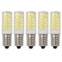 E14 LED Bulb 4W Dimmable 30W Equivalent AC110V 300LM BiPin ceramic Base 5 Pack