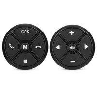 2PCS Universal Car Steering Wheel Controllers 10-key Control for GPS Navigation DVD Player