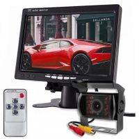 ZIQIAO 7 Inch Monitor Car IR Camera Rear View Display System For Truck