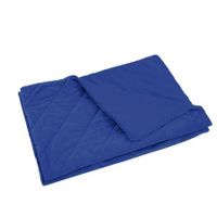 DreamZ 198x122cm Anti Anxiety Weighted Blanket Cover Polyester Cover Only Blue