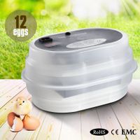 Digital Semi Automatic Egg Incubator - Fits 12 Eggs