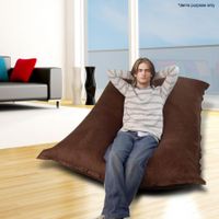 Large 2-Seater Micro Suede Bean Bag
