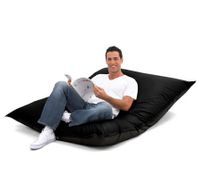 Large 2-Seater Comfortable Bean Bag - Black