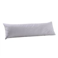 DreamZ Body Full Long Pillow Luxury Slip Cotton Maternity Pregnancy 150cm Grey
