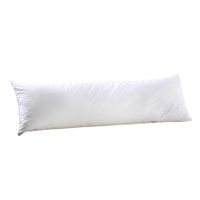 DreamZ Body Full Long Pillow Luxury Slip Cotton Maternity Pregnancy 150cm White