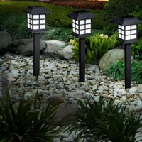 12x LED Solar Power Garden Landscape Path Lawn Lights Yard Lamp Outdoor Lighting