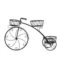 2x Plant Stand Outdoor Indoor Pot Garden Decor Flower Rack Wrought Iron Bicycles