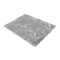 Floor Rugs Sheepskin Shaggy Rug Area Carpet Bedroom Living Room Mat 80X150 Grey