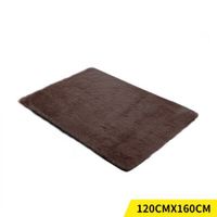 Designer Soft Shag Shaggy Floor Confetti Rug Carpet Home Decor 120x160cm Coffee