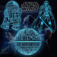 3D Illusion Star Wars Night Lights for Kids, 16 Color Changing Bedroom Decor Star Wars Gifts with Remote & Smart Touch