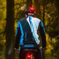 Rear Bike Tail Light 2 Pack, Ultra Bright USB Rechargeable Bicycle Taillights, Red High Intensity Led Accessories Fits On Bike or Helmet.