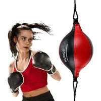 Professional Double End Speed Bag PU Leather Punch Ball Striking Bag Kits for Boxing