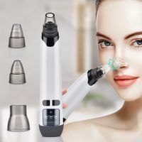 Blackhead Remover Vacuum with Hot Compress Including 4 Suction Heads