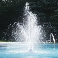 Ocean Blue Water Products Grecian Swimming Pool Fountain for Above and Below Ground Swimming Pools