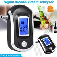 Digital LCD Breathalyzer Breath Alcohol Test Analyzer Detector Alcohol Tester