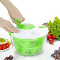 Salad Spinner Dryer,  Cooking Grips Salad Spinner - 5L Large Capacity, Easy Spin for Tastier Salads & Dishwasher Safe